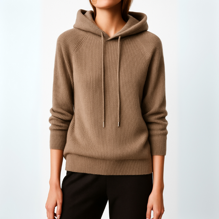 Women's Sweatshirt Hoodie Style with Adjustable Strings