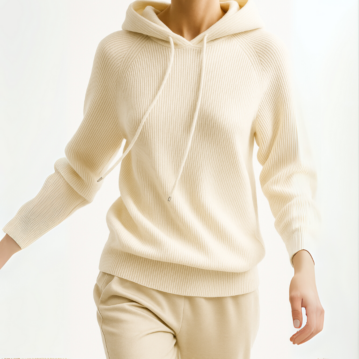 Women's Sweatshirt Hoodie Style with Adjustable Strings