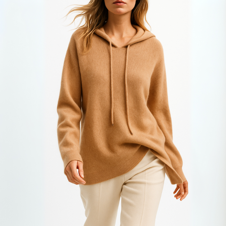 Women's Sweatshirt Hoodie Style with Adjustable Strings