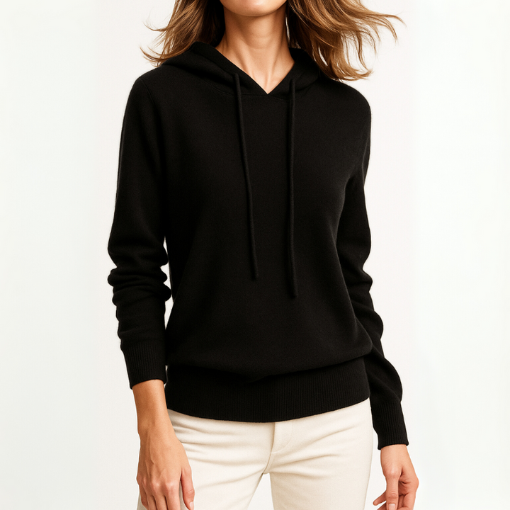 Women's Sweatshirt Hoodie Style with Adjustable Strings
