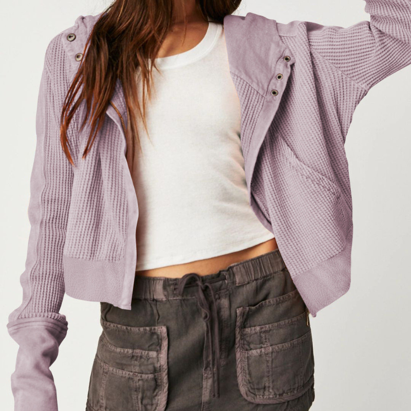 Women's Sweatshirt Oversized Cropped Hoodie Style
