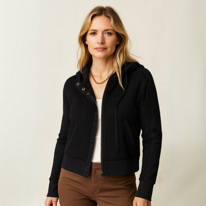 Women's Sweatshirt Oversized Cropped Hoodie Style