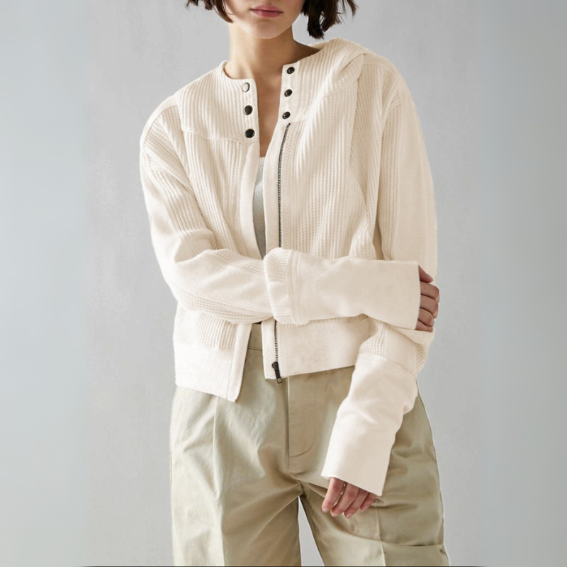 Women's Sweatshirt Oversized Cropped Hoodie Style