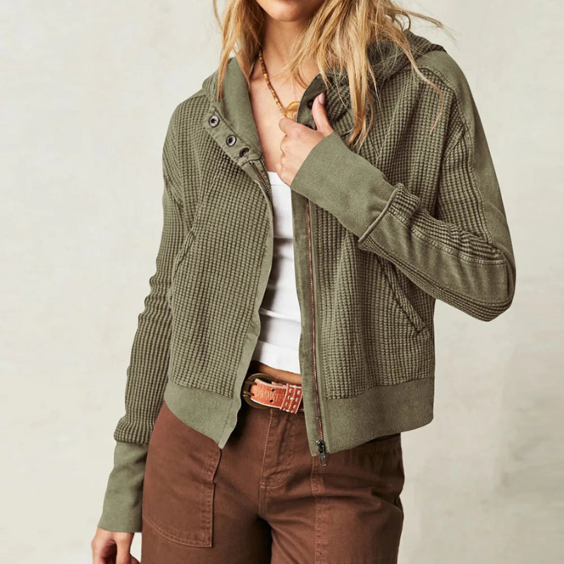Women's Sweatshirt Oversized Cropped Hoodie Style