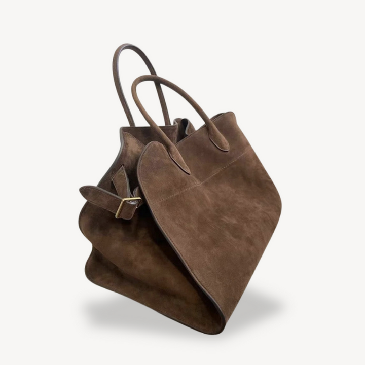 Women's Tote Bag Suede Leather Design for Everyday Use