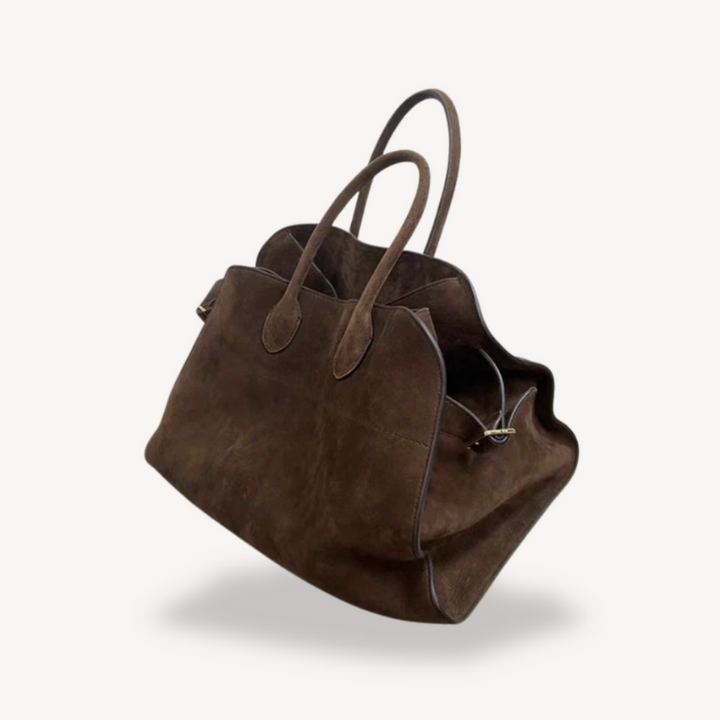 Women's Tote Bag Suede Leather Design for Everyday Use