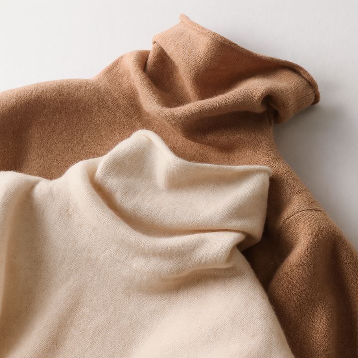 Women's Turtleneck Sweater Cashmere Style