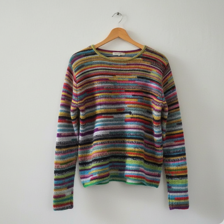 Women's Vintage Winter Sweater – Elegant Knit Design