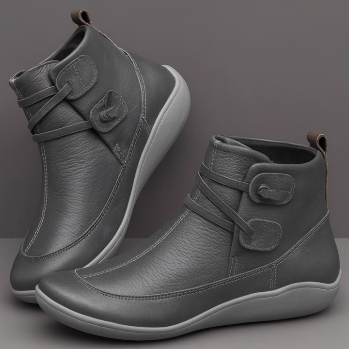 Women's Waterproof Ankle Boots - Stylish Design for All Weather