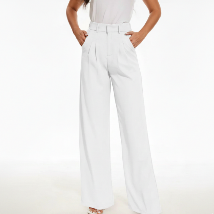 Women's Wide-Leg High-Waist Pants – Chic & Elegant Style