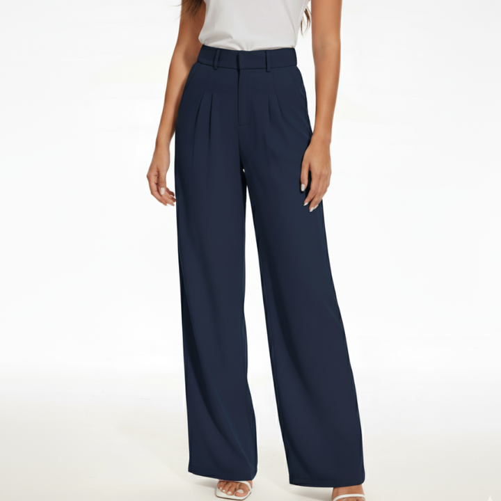 Women's Wide-Leg High-Waist Pants – Chic & Elegant Style