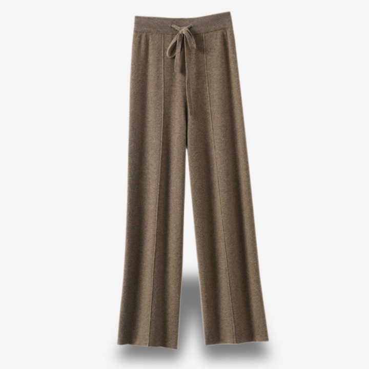 Women's Wide Leg Casual and Stylish Pants with Adjustable Drawstring Waist