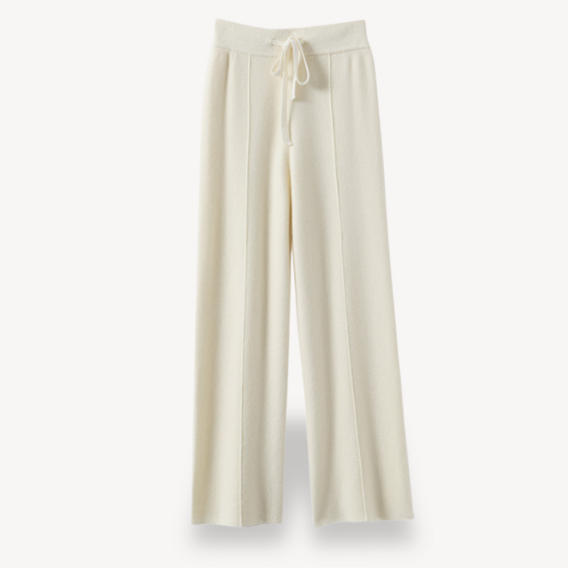 Women's Wide Leg Casual and Stylish Pants with Adjustable Drawstring Waist