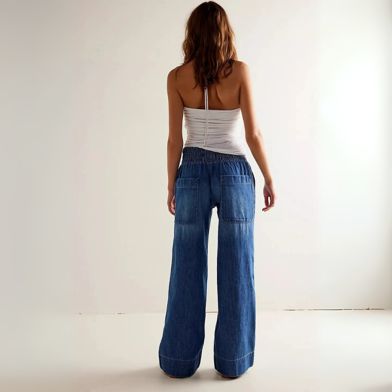 Women's Wide Leg Denim Baggy Jeans for Everyday Style