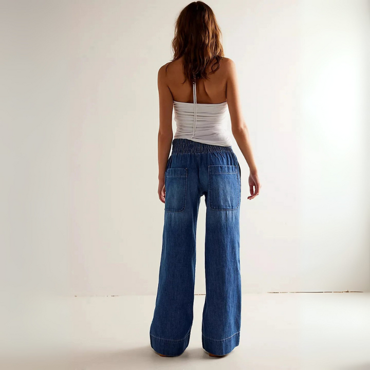 Women's Wide Leg Denim Baggy Jeans for Everyday Style