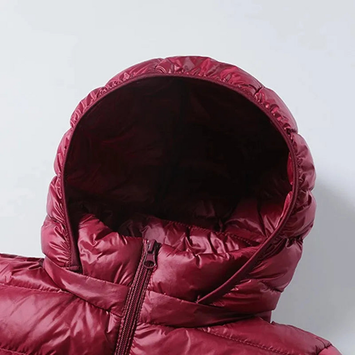Women's Winter Puffer Jacket Coat with Removable Hood