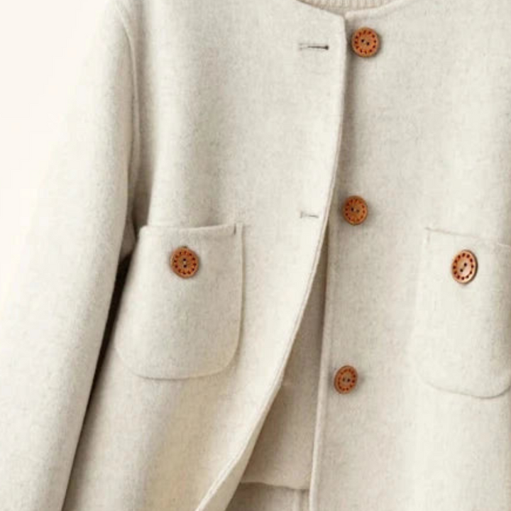 Women’s Wool Coat Retro Inspired Tailored Jacket