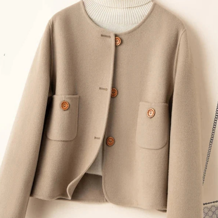 Women’s Wool Coat Retro Inspired Tailored Jacket