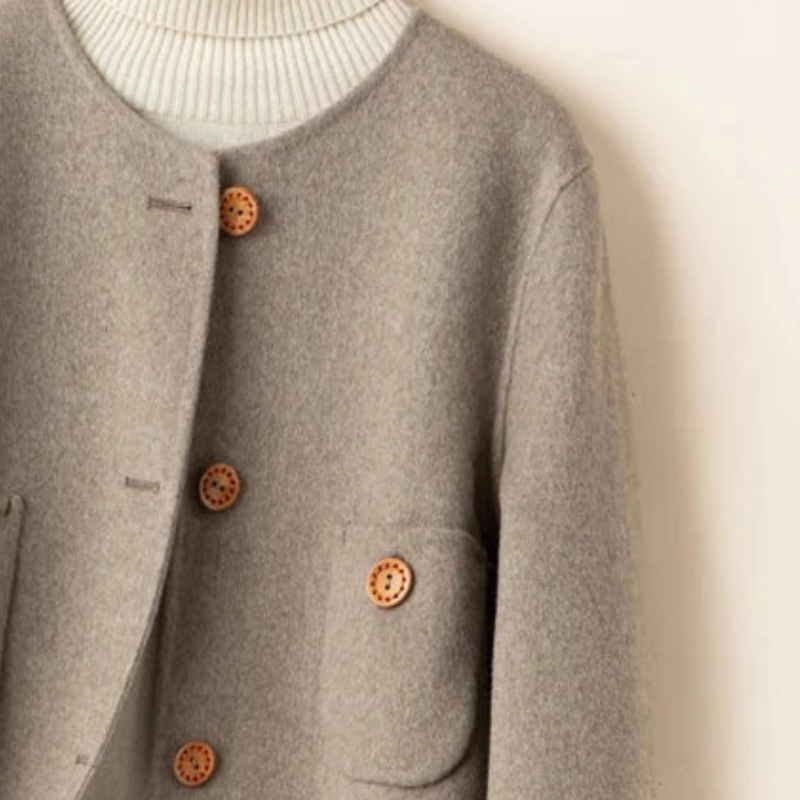 Women’s Wool Coat Retro Inspired Tailored Jacket