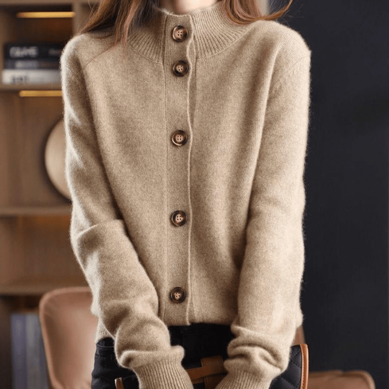 Women's Cashmere Cardigan Sweater for Stylish Layering 3
