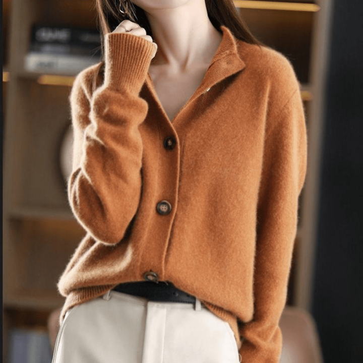 Women's Cashmere Cardigan Sweater for Stylish Layering 5