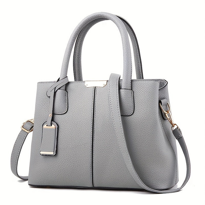 Women's Leather Tote Handbag with Crossbody Strap - Stylish and Versatile Purses for Everyday Use 3