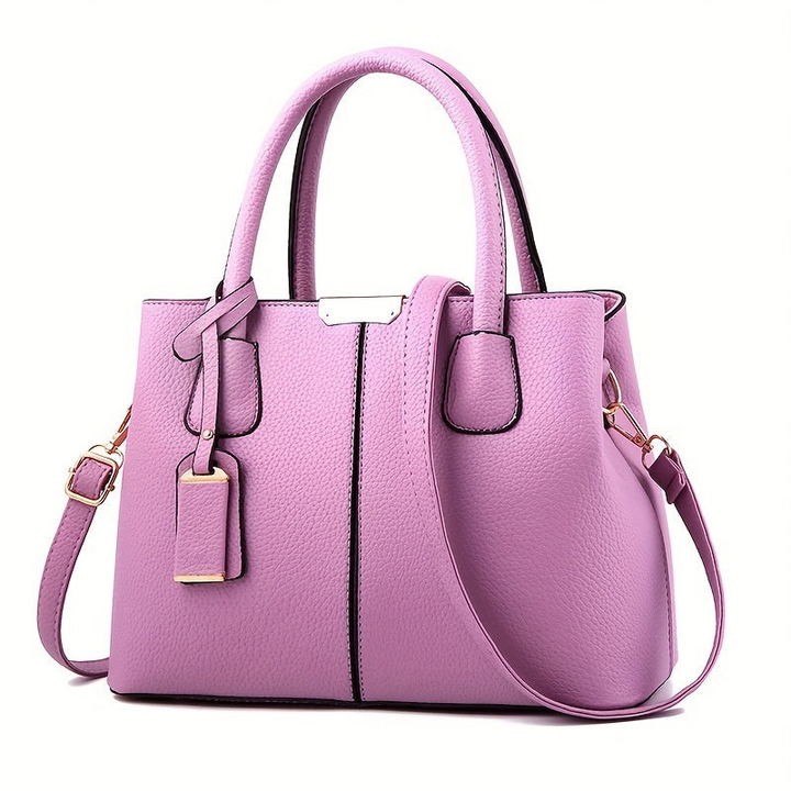 Women's Leather Tote Handbag with Crossbody Strap - Stylish and Versatile Purses for Everyday Use 7