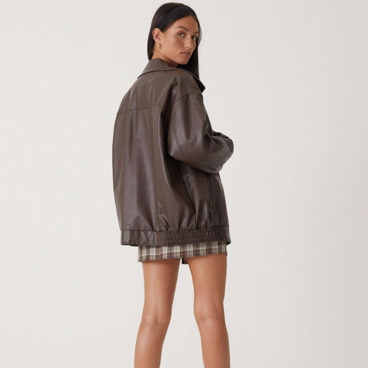 Women's Oversized Jacket - Transitional Coat for Versatile Outfits 2