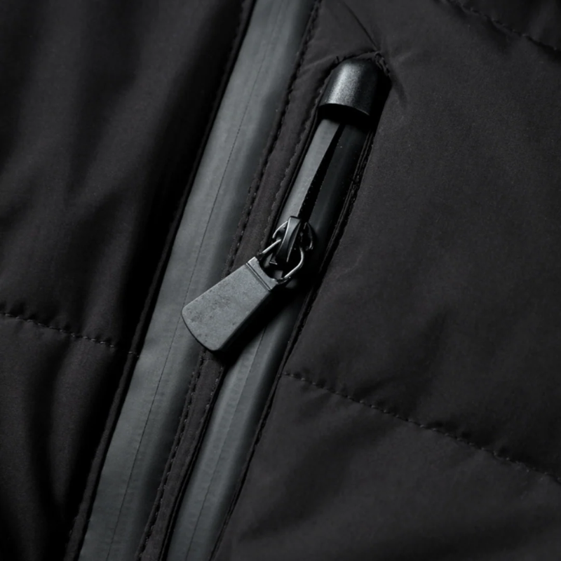 Women's Puffer Jacket - Belted, Water-Resistant Insulated Winter Coat