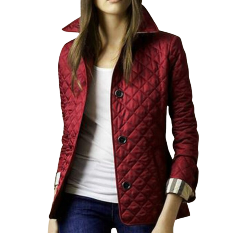 Women's Quilted Jacket Stylish Outerwear for All Seasons 0