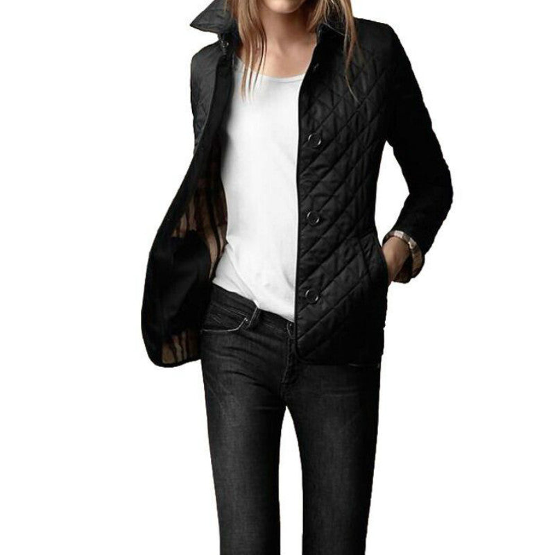 Women's Quilted Jacket Stylish Outerwear for All Seasons 1