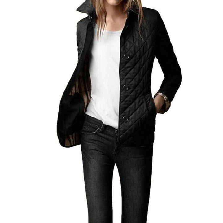 Women's Quilted Jacket Stylish Outerwear for All Seasons 1