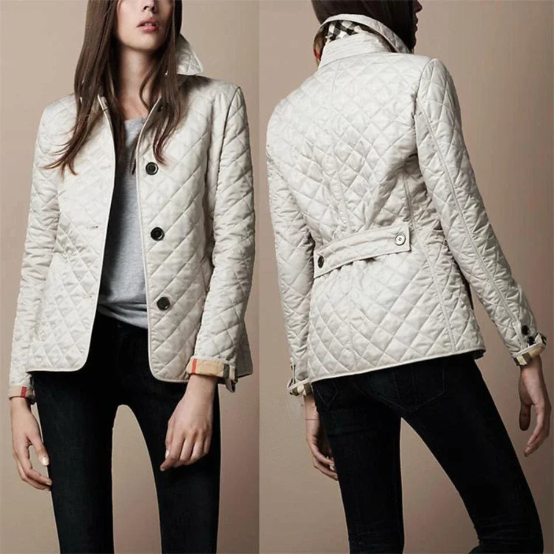 Women's Quilted Jacket Stylish Outerwear for All Seasons 5