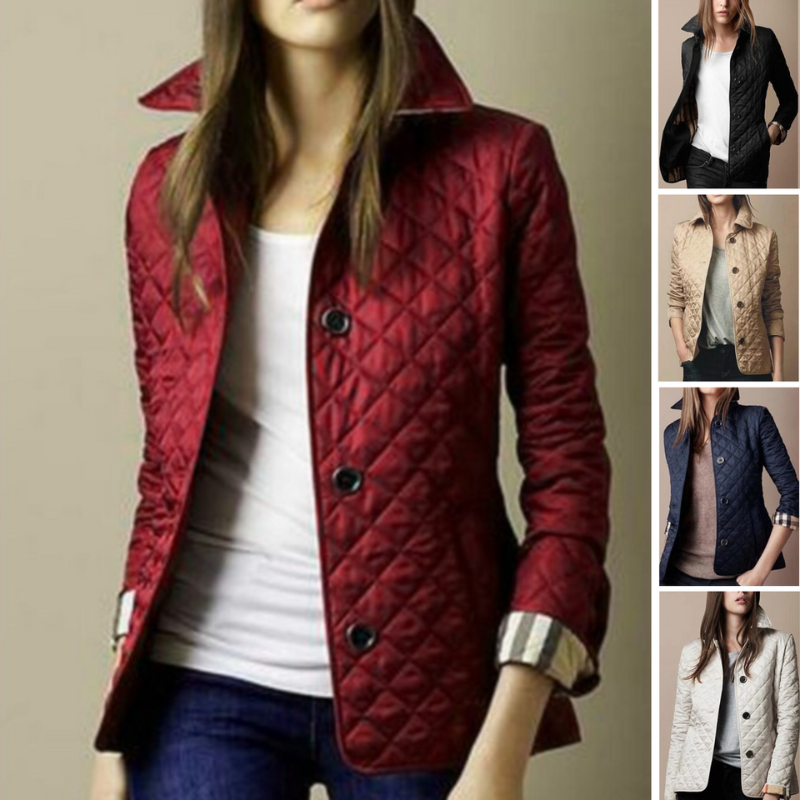 Women's Quilted Jacket Stylish Outerwear for All Seasons 7