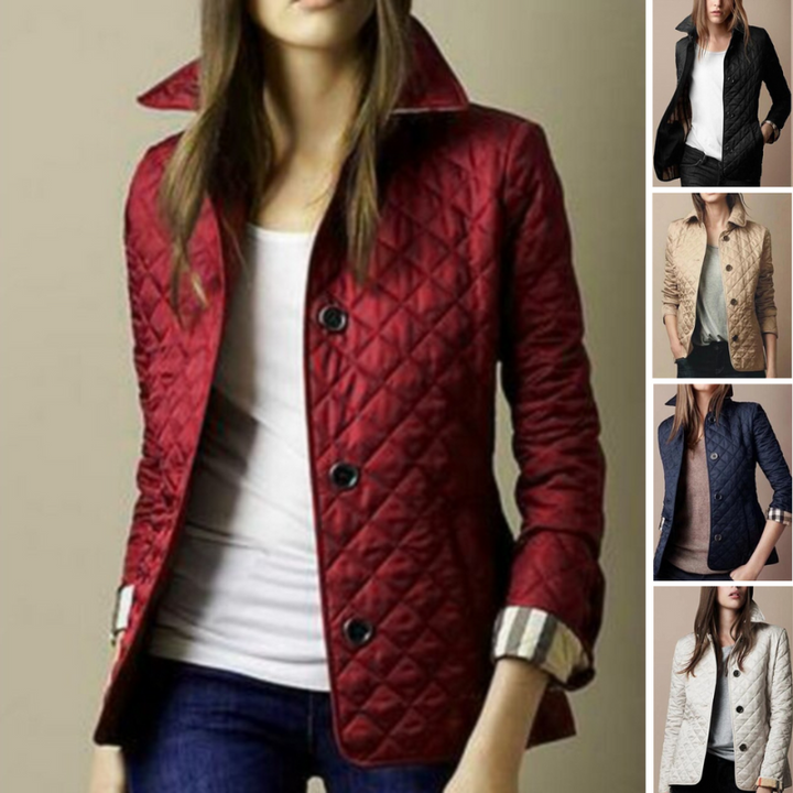 Women's Quilted Jacket Stylish Outerwear for All Seasons 7