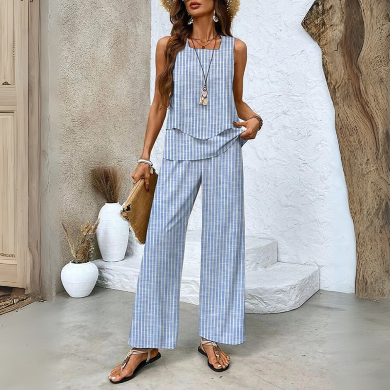 Women’s Summer Two-Piece Set – Stylish and Casual Co-Ord 0