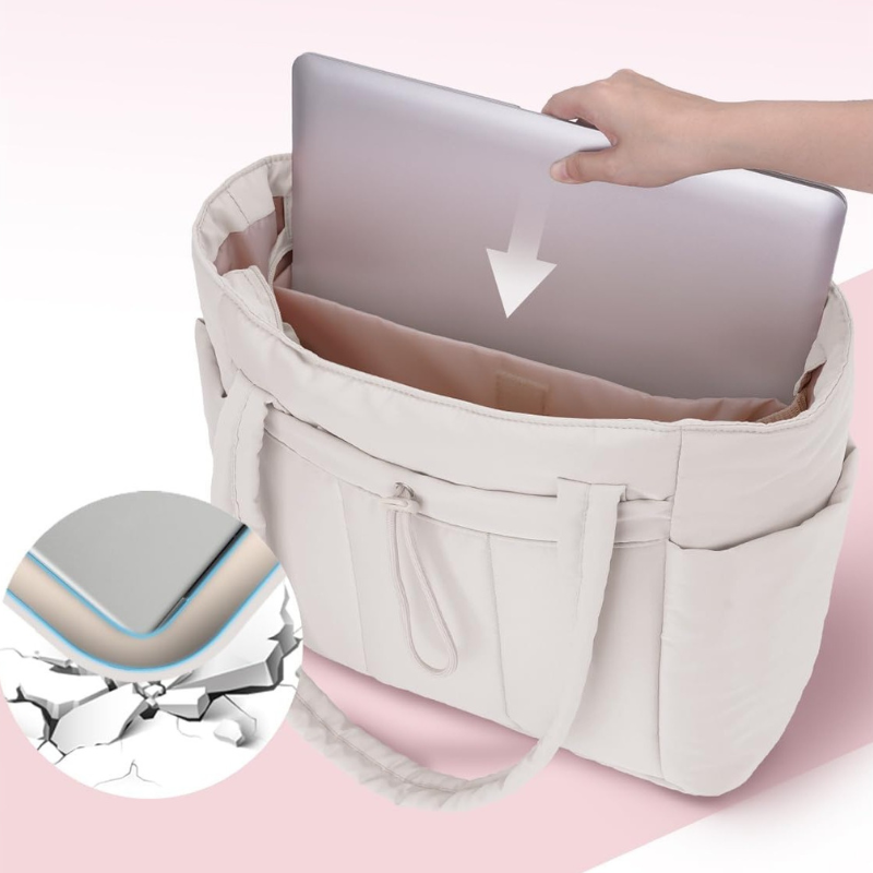 Women’s Tote Bag with Laptop Sleeve – Work & Travel Bag