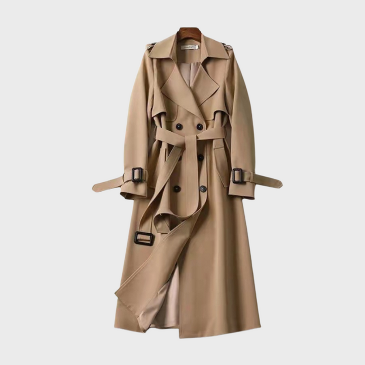 Women's Trench Coat - Classic Stylish Jacket for All Seasons