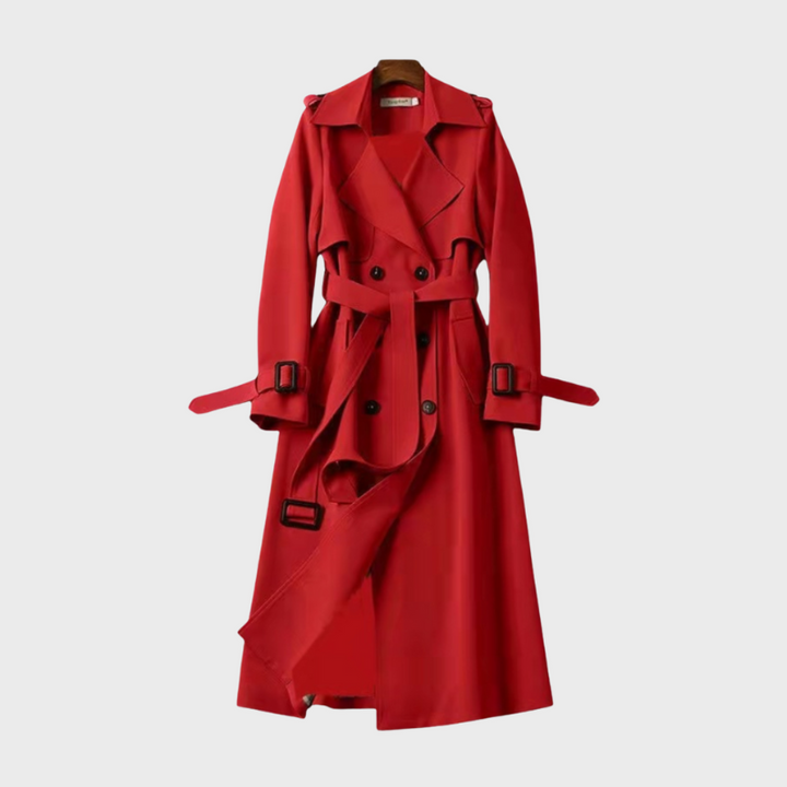 Women's Trench Coat - Classic Stylish Jacket for All Seasons