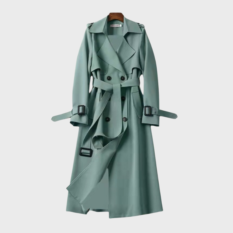 Women's Trench Coat - Classic Stylish Jacket for All Seasons