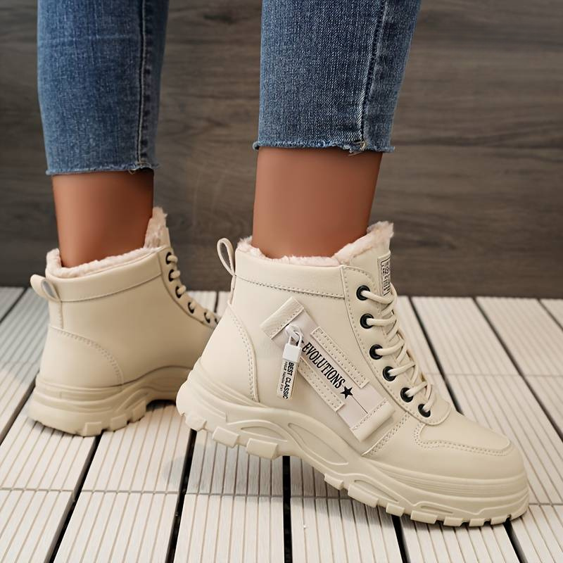 Women's Waterproof Fleece Lined Winter Boots