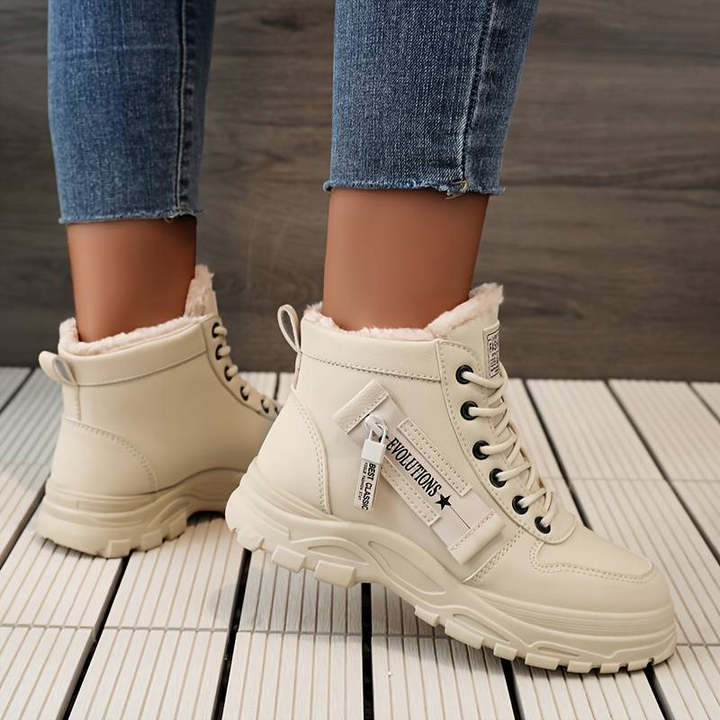 Women's Waterproof Fleece Lined Winter Boots