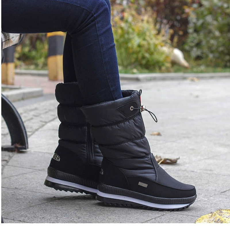 Women's Winter Boots – Water-Repellent, Anti-Slip Cold Weather Style