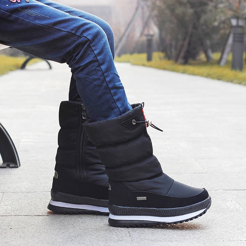 Women's Winter Boots – Water-Repellent, Anti-Slip Cold Weather Style