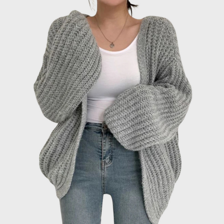 Women’s Vintage Cardigan - Lantern Sleeve